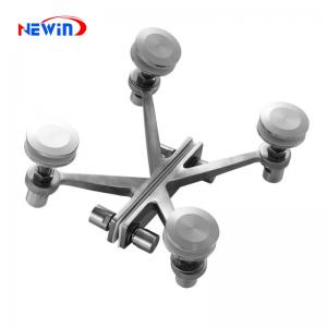  4 Arms Stainless Steel Glass Spider Fitting for Curtain Wall System