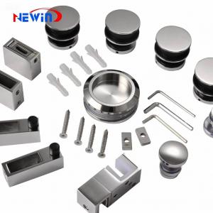 Bathroom Glass Sliding Shower Door Hardware System