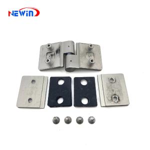 Bathroom Glass to Glass Hinges 180 Degree Brass Adjustable Glass Door Pivot Lift Hinge