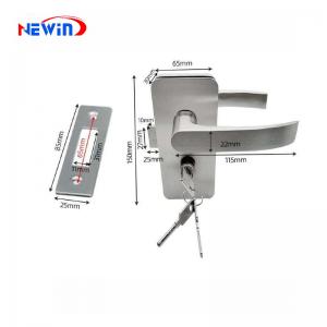 China Hot Sale Top Quality Factory Direct Aluminium Sliding Glass Door Lock With Handle