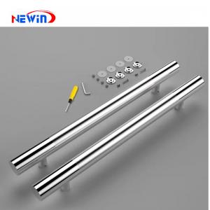 China's New Modern Simple Black Mirror Golden Stainless Steel 201/304/316 Pull Handles Sliding Shower Glass Door Office Window