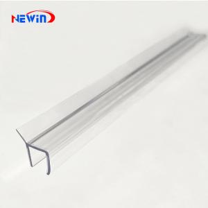 Custom Shower Room Glass Door Rubber Sealing Strip Waterproof Water Retaining EPDM Silicone Seal for Bathroom Slip Window