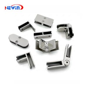 Foshan Balustrades Glass Hardware Fitting Patio Glass Railing Clamp Fence Bracket Stainless Steel Glass Clip
