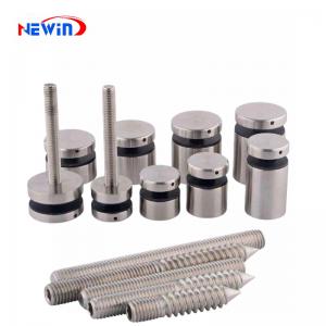 HL Modern Design Stainless Steel Glass Standoff Accessories Customizable Factory Adjustment for Deck Railings Balustrade