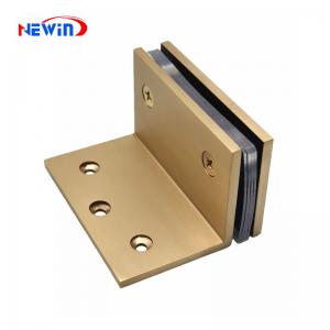 Hot Sale Wall Mount Glass Clamp Bracket 90 Degree L Shower Hinge Clamp