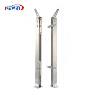 Indoor Outdoor Railing Handrail Stainless Steel Glass Railing Balustrades Stand Column