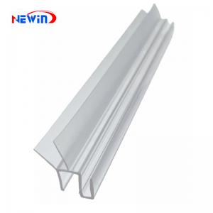RTS High Quality Clear PVC Plastic Shower Bottom Seal Strip Modern Design Rubber Material Hotel/Apartment Glass Door Shower Room