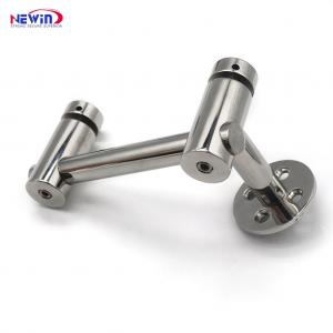 Soft Closing Glass Mounted Glass Holder Fixed Point Clamp