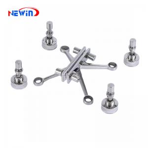 Spider Glass Accessories 4 Arms Stainless Steel K Type Glass Spider Fitting