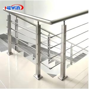 Stainless Steel Modern Handrail Post for Porch Stair Balcony Railings-Rust Resistant