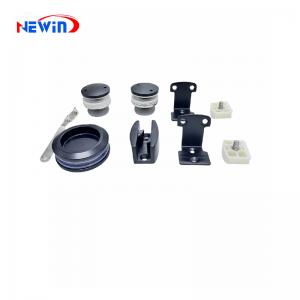 Stainless Steel Sliding Door Wheel Roller Matte Black Shower Kits Glass Doors Accessories