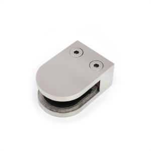 Stainless steel corner 90 degree glass clamp for balustrade for handrail fittings