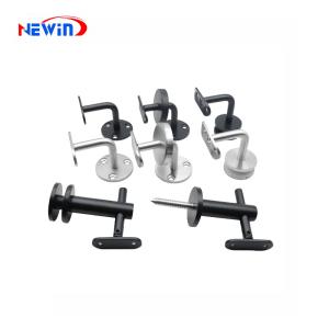ZD Stainless Steel Balustrade Top Rail Adjustable Side Mounted Holder Wall Mount Handrail Bracket Spigot for Stair Spigot