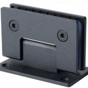  Quality assured stainless steel 304 adjustable shower black hinge for glass door